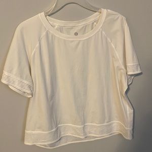 White LuLu Crop Top